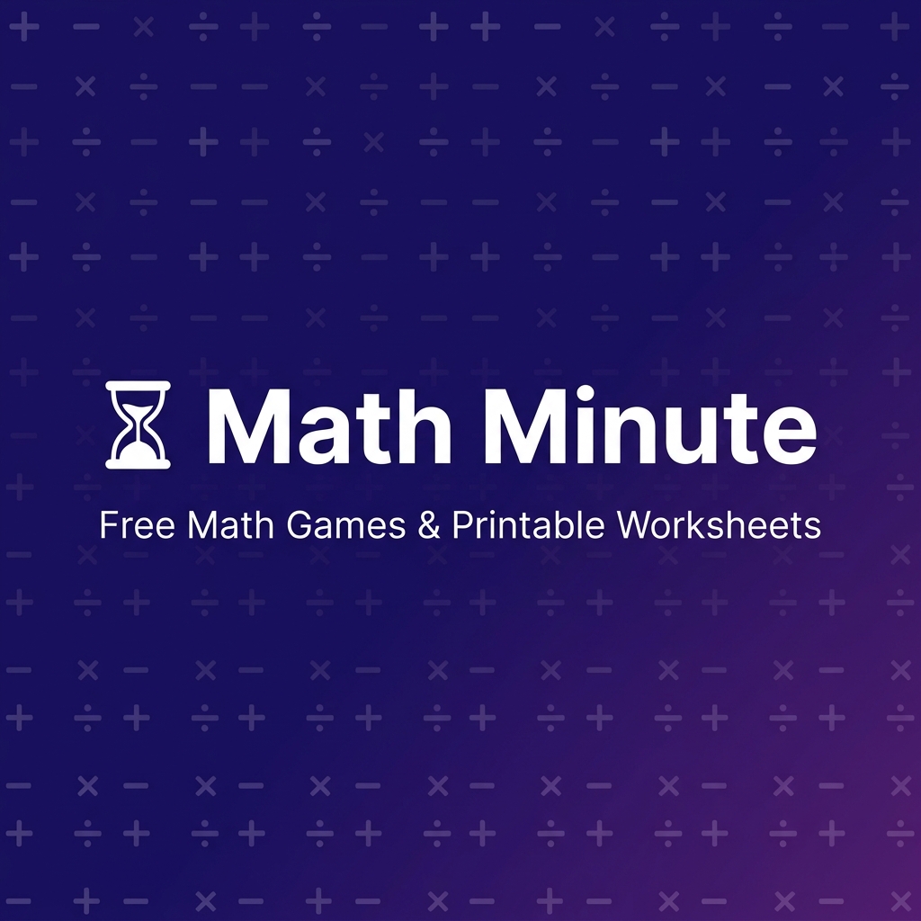 Free Mixed Operations Worksheets - Math Minute
